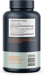 Liposomal Vitamin C 1600 mg — Fat‑Soluble, High‑Absorption Liposomal C Capsules for Immune & Skin Support | NSF‑Certified, Non‑GMO, Gluten‑Free | 180 Capsules (90‑Day Supply)