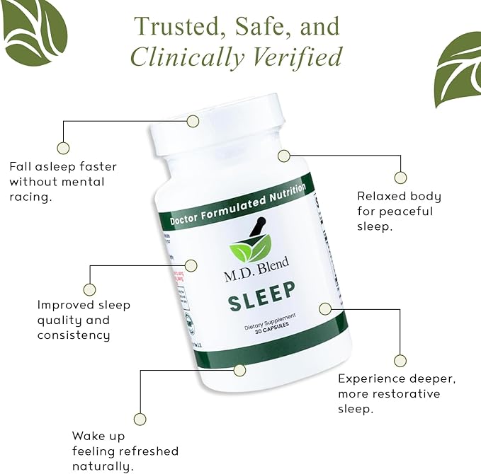 Sleep - Natural Sleep Aids for Adults with l theanine Supplement, Ashwagandha, Magnesium, Valerian Root, Melatonin - Non-Habit Forming Formula for Rejuvenating - 60 Capsules (Pack of 2)