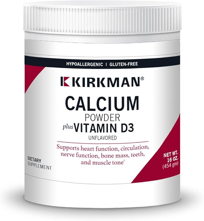 Calcium w/Vitamin D Powder (Unflavored) 16 oz