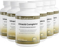 Viracid Complete (6 Pack) Comprehensive Immune Formula with Elderberry, Echinacea, Garlic, Zinc, L-Glutamine & Turmeric 95% Curcuminoids | Premium Supplement, Made in USA, GMP Certified