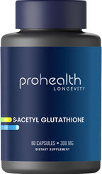 ProHealth S-Acetyl Glutathione (Emothion™) (300 mg - 60 Capsules)