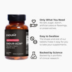 ENDUR-ACIN - Niacin B3 - ER (Extended Release) 250 mg - Nicotinic Acid - Healthy Heart & Cholesterol Balance Supplement - Low-Flush High-Potency Niacin with 4–8 HR Timed-Release Matrix - 200 Tablets