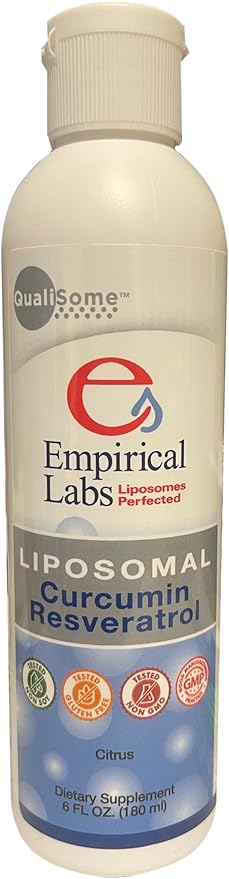 Liposomal Structured Curcumin/Resveratrol, 6 fl.oz