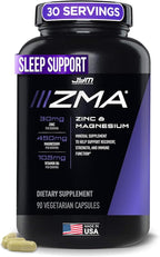 ZMA JYM, Zinc & Magnesium Supplement - Zinc, Magnesium and Vitamin B6, YM Supplement Science, 90 Vegetarian Capsules