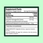 Sleep Support with Sustained-Release Melatonin | Includes L-Theanine and Ashwagandha | Promotes Relaxation and Sleep Quality | Supports Stress Management | Use Before Bedtime | 30 Capsules