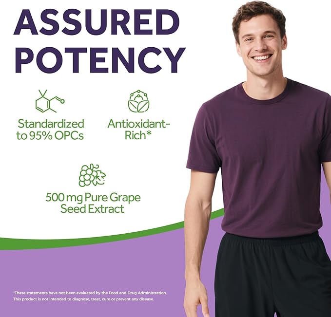 Doctor's Recipes Grape Seed Extract and Alpha GPC Choline Supplement