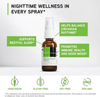 DAVINCI Labs Liposomal Melatonin Spray - Sleep Support Supplement - Bedtime Spray with 3mg Melatonin Per Serving - Fast-Acting Formula - Supports Restful Sleep - 30 mL