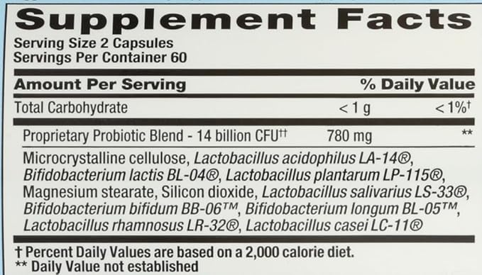 PB 8 Acidophilus Probiotic, 120 Count, (Value Pack of 2)