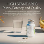 SAKARA Complete Probiotic - Prebiotics and Probiotics for Women Digestive Health Supplements, Supports Bloating, Immune System & Skin Radiance, Gut Health for Women with 3 Billion CFU's - 180 Capsules