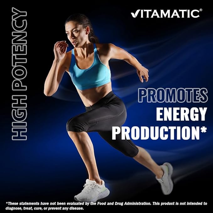 Vitamatic Vitamin B1 (Thiamine) 500mg – 2 Pack (240 Capsules Total)