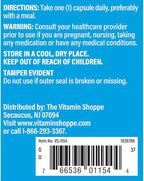 The Vitamin Shoppe Pantothenic Acid 500mg Vitamin B5 - Energy Production & Hair Skin Nails | Essential B Vitamin | 100 Capsules | Beauty