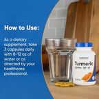 Nutricost Turmeric Curcumin with BioPerine and 95% Curcuminoids, 2300mg, 120 Capsules, Veggie Capsules, 767mg Per Cap, 40 Servings, Gluten Free, Non-GMO (Pack of 2)