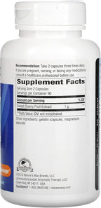 Nature's Way Cherry Fruit Sweet Cherry Extract, Supports Antioxidant Pathways*, 1,000 mg Per 2-Capsule Serving, Gluten free, 180 Capsules (Packaging May Vary)
