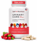 UTI D Mannose with Cranberry & Probiotics for Women | 3 in 1 Supplement, Supports Urinary Tract Health & PH Balance | Effective & USA Made | Vegan, Non-GMO (60 Capsules)