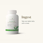 Young Living Super B Tablets, 60-Count Bottle | B Vitamins & Minerals | Supports Healthy Energy Levels | Keto-Friendly | Natural Folate Source | Contains Calcium, Magnesium, and Vitamin B6