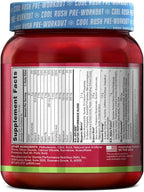BSN N.O.-XPLODE Cool Rush Pre Workout Powder, Preworkout Energy Supplement for Men and Women with Creatine and Beta-Alanine, Cherry Lime Ice, 30 Servings, 1.2 Pound (Packaging May Vary)