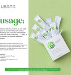 USANA Probiotic Supplement to Support Digestive Health* – Gluten Free – Sugar Free – Dairy Free - 14 Stick Packs