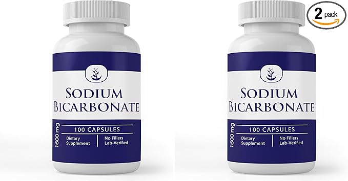 Pure Original Ingredients Sodium Bicarbonate (100 Capsules) Always Pure (Pack of 2)