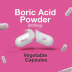 NutraBlast Boric Acid Suppositories - 100% Pure Made in USA - Boric Life Intimate Health Support (14 Count)