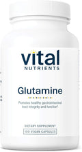 Vital Nutrients Glutamine - 3400mg L-Glutamine - Healthy Gastrointestinal Tract Function - Gluten, Dairy, Soy Free - Non-GMO - 90 Glutamine Capsules