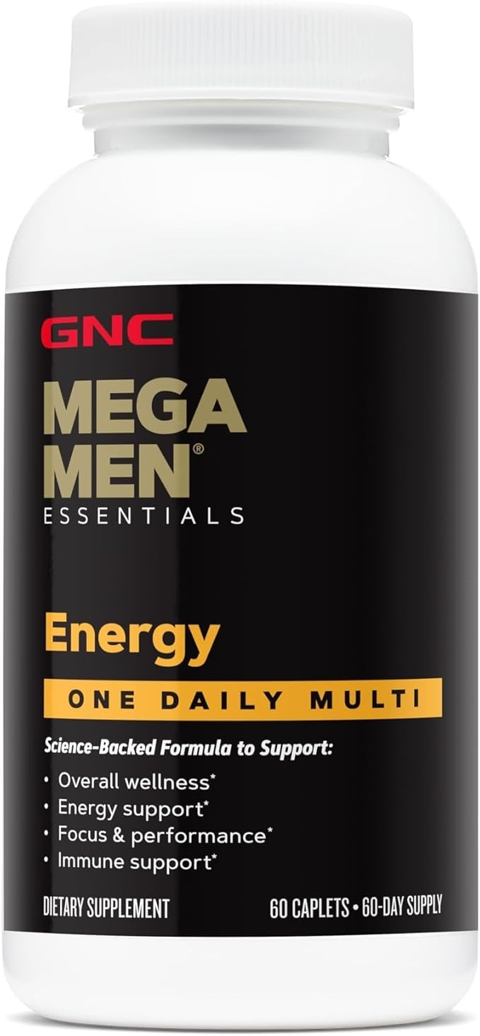 GNC Mega Men Multivitamin | Energy and Metabolism | 1 Daily