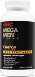 GNC Mega Men Multivitamin | Energy and Metabolism | 1 Daily