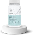 VITRUVIN NMN 500mg - Ultra-Absorbable, Vegan, Non-GMO, Gluten-Free, Gelatin-Free - 1 Bottle, 30 Capsules