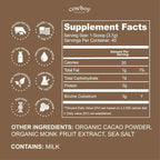 Cowboy - The Exclusive 1st Milking, Whole, Grass Fed Colostrum Supplement for Full Body Health - Bovine Colostrum Powder Packed w/Bioactive Nutrients - Sugar Free (Chocolate, 40 Servings)