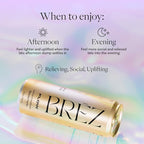 BRĒZ FLOW Lion’s Mane Mushroom Drink 12 Pack, Lemon Elderflower, Supports Mood & Focus, Non-Alcoholic Sparkling Adaptogen Drink, Functional Mushrooms, Feel Clear, Calm & Refreshed- 12 Fl oz Cans