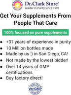 Dr Clark Store Milk Thistle Seed Supplement – 500mg, 100 Capsules, Liver Health & Detox Support