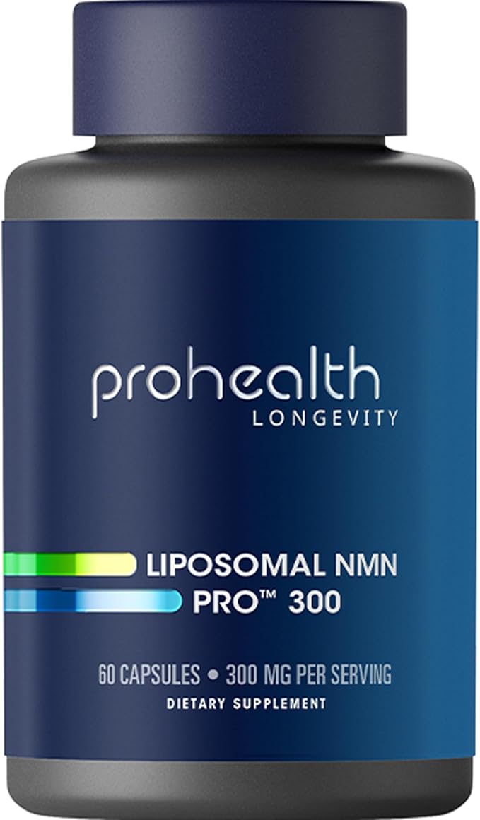 ProHealth Longevity, Liposomal NMN Pro 300, 300 mg, 60 Capsules (150 mg per Capsule)