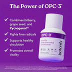 OPC-3 Isotonix - Antioxidant Supplement - Pycnogenol, Grape Seed Extracts, Bilberry, Red Wine & Pine Bark Extracts - for Heart & Circulatory Support - Isotonic, Vegan, Gluten Free - 90 Servings