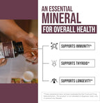 Total Selenium - 200 mcg, Plant-Based Selenium - Full Spectrum, Contains 4 Essential Organic Forms of Selenium Including Selenomethionine - Derived from Garlic - 60 Capsules
