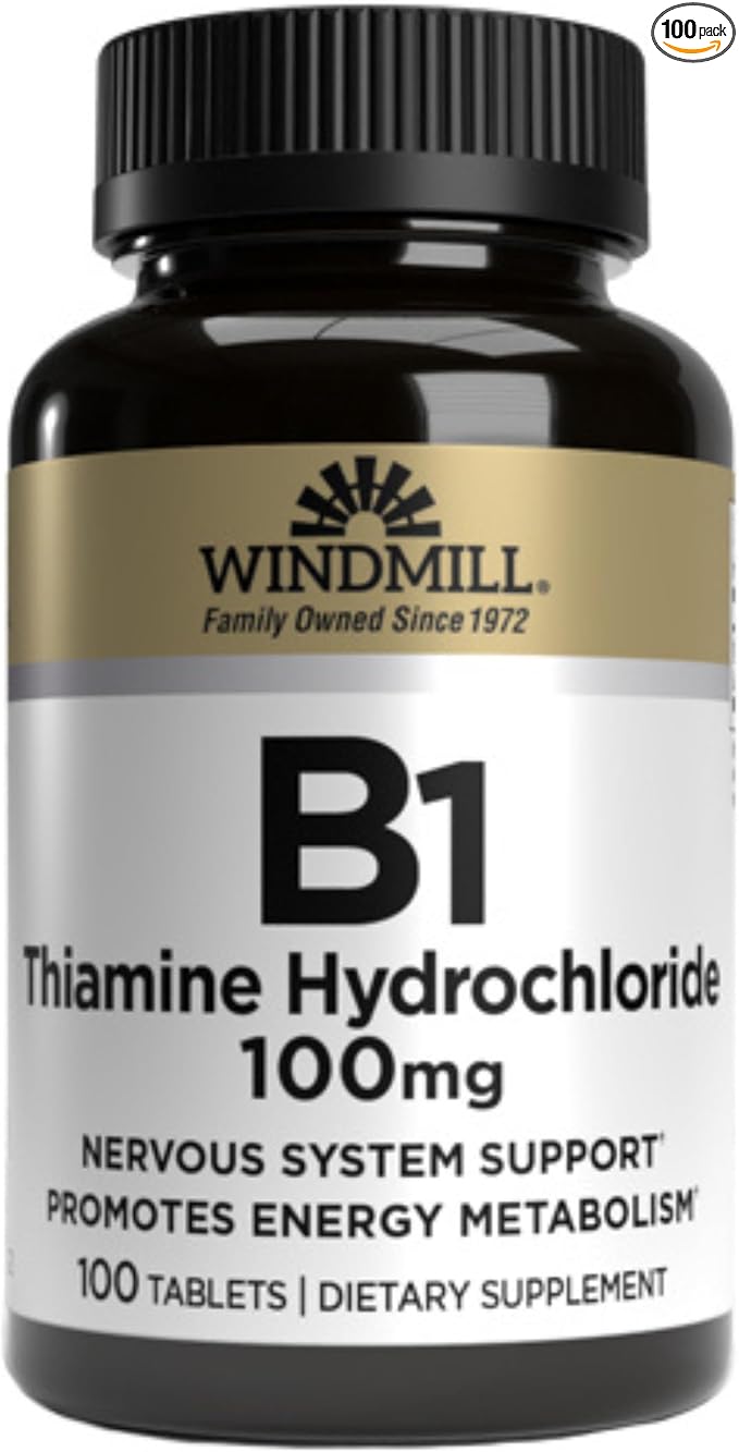 Windmill Vitamin B-1 TABS 100 MG WMILL Size: 100