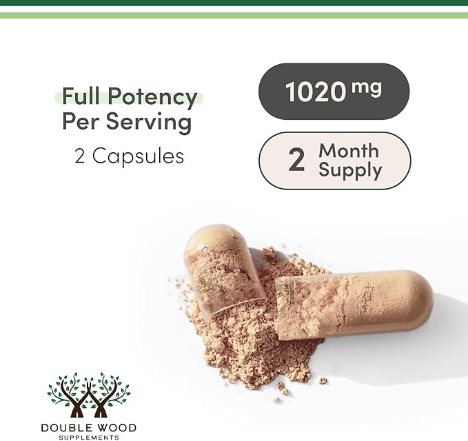 Tongkat Ali Extract - Ultra High Potency 200:1 - for Men (Longjack) Eurycoma Longifolia, 1000mg per Serving, 120 Capsules - with 20mg Tribulus Terrestris (Third Party Tested) by Double Wood