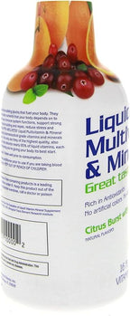1st Step for Energy Liquid Multivitamin & Mineral Citrus Burst 16 fl oz (1 pt) 473 ml