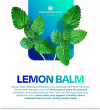 Extra Strength Melatonin 10mg with Lemon Balm – 120 Vegetarian Tablets, High Potency Melatonin Supplement for Adults, Natural Sleep Support (Pack of 1)