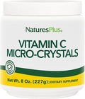 NaturesPlus Vitamin C Micro-Crystals - 8 oz - Antioxidant - Supports Immune Health & Overall Well-Being - Vegan, Gluten Free - Approx. 45 Total Servings