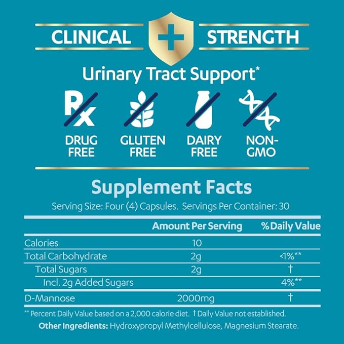 AZO Complete Feminine Balance Daily Probiotics for Women, Clinically Proven & D Mannose Urinary Tract Health, Cleanse, Flush & Protect The Urinary Tract