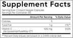 Adventure Home Sports Liposomal Vitamin C 500mg High Absorption Pure-Way C - Certified Vegan, Non-GMO, Gluten Free Antioxidant & Immune Support - 120 Count + Exclusive Vitamin Guide