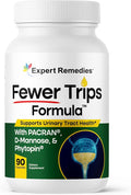 Fewer Trips Formula Bladder Support Supplement for Women and Men. Cranberry Extract and D-mannose Pills, Reduce Frequency, Support Urinary Tract Health - 90 Capsules