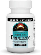 Source Naturals Dibencozide - Coenzymated B-12 Athletic Series, Quick Dissolving Dietary Supplement - 60 Lozenges