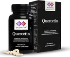 Pure Quercetin 500mg - Pure Quercetin Capsules for Immune Support & Cellular Protection – Gluten-Free, Non-GMO, 120 Capsules