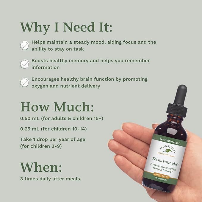 Native Remedies Focus Formula