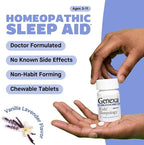 Genexa Sleepology for Children – 60 Tablets | Certified Organic & Non-GMO, Melatonin-Free, Physician Formulated, Homeopathic | Sleep Aid for Children
