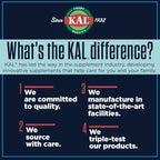 KAL Liposomal Vitamin K2 Supplement with MK7 100 mcg - High Absorption, Liposomal Technology - Advanced Bone Support - Vegan, Gluten Free, Made Without Soy, 30 Servings, 30 VegCaps