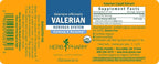 Herb Pharm Certified Organic Valerian Root Liquid Extract for Relaxation and Restful Sleep, Organic Cane Alcohol, 1 Ounce