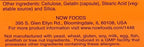 NOW Potassium Citrate 99 mg,180 Capsules