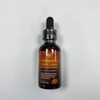 (2 Pack) Organic Turmeric Curcumin Supplement with Black Pepper and Ginger - Liquid Turmeric Extract Drops (with Cinnamon, Rosemary) - Mobility and Flexibility Support and Digestive Health - 1 Fl Oz