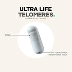 Codeage Ultra Life Telomeres Supplement - 5 MTHF Folate Vitamin B9, Vitamin B12 Methylcobalamin, Vitamin D3, L-Theanine, Ashwagandha - 3-Month Supply - DNA, Methylation Cycle - Non-GMO - 90 Capsules